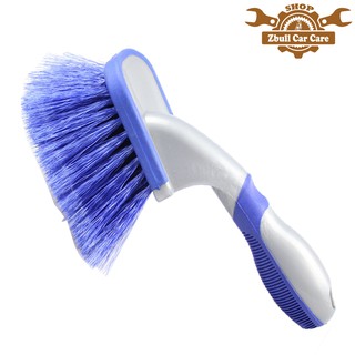 Bàn chải cọ vệ sinh lốp xe ô tô, xe máy màu xanh 1 chiếc