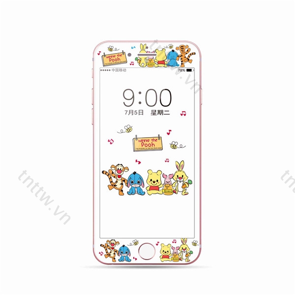 Kính cường lực 3d 9h bảo vệ toàn màn hình thích hợp cho Iphone 6 6s 7 8 Plus Se2
