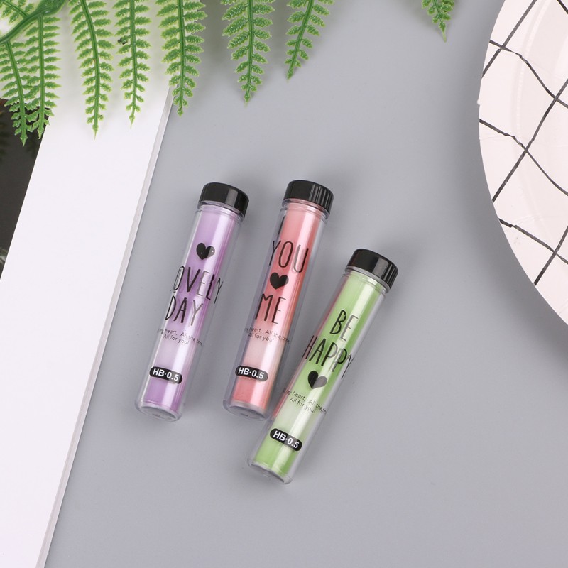 Set 20 Ruột Bút Chì Bấm 0.5mm 0.7mm Hb