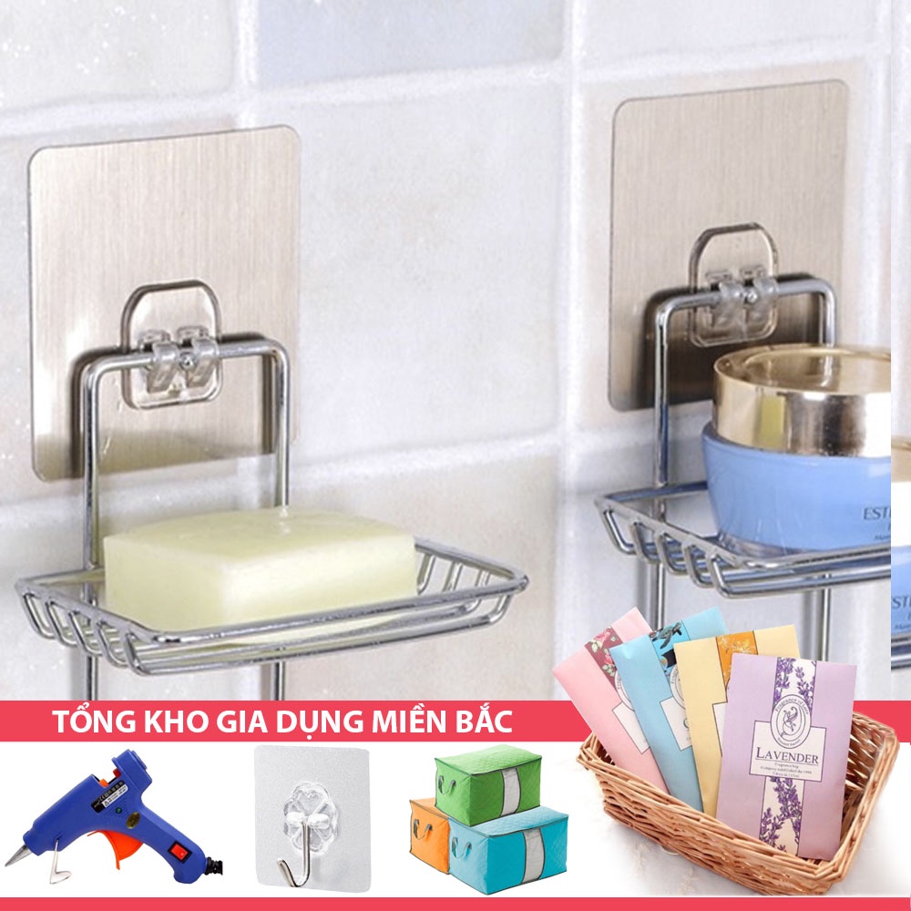 [Tổng Kho Sỉ] Móc Treo Dính H7 Đa Năng Kiểu 2 Móc Gài - Chuyên Dụng Giữ Khung Sắt, Kệ Để Đồ Nhà Tắm