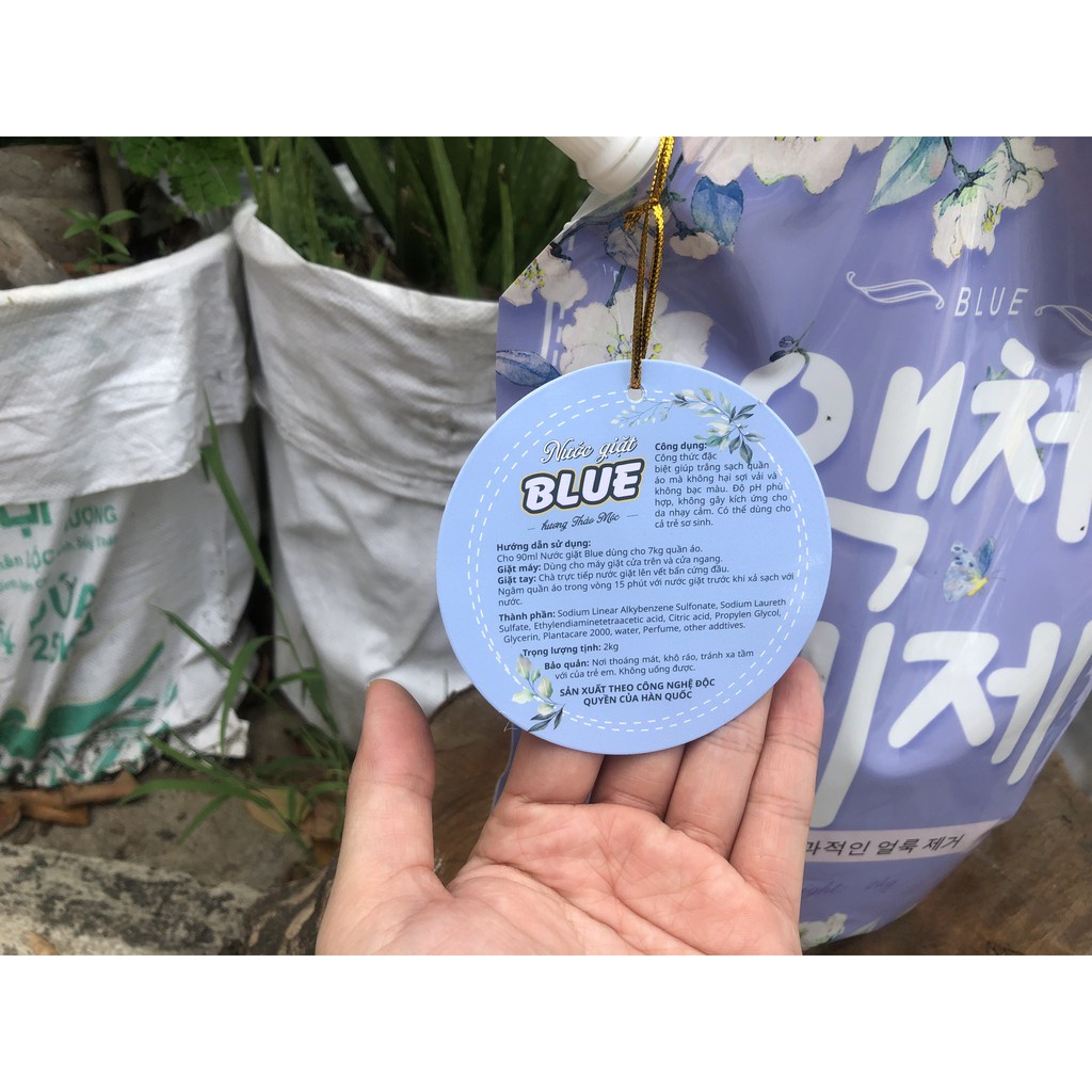 NƯỚC GIẶT BLUE HÀN QUỐC 2Kg