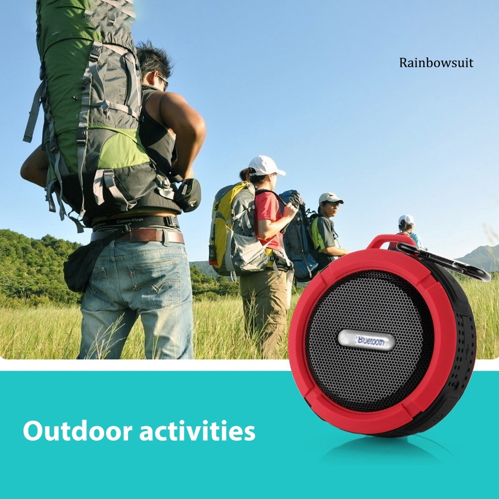 Loa Bluetooth RB C6 Chống Nước Âm Thanh Stereo Sống Động Chất Lượng Cao