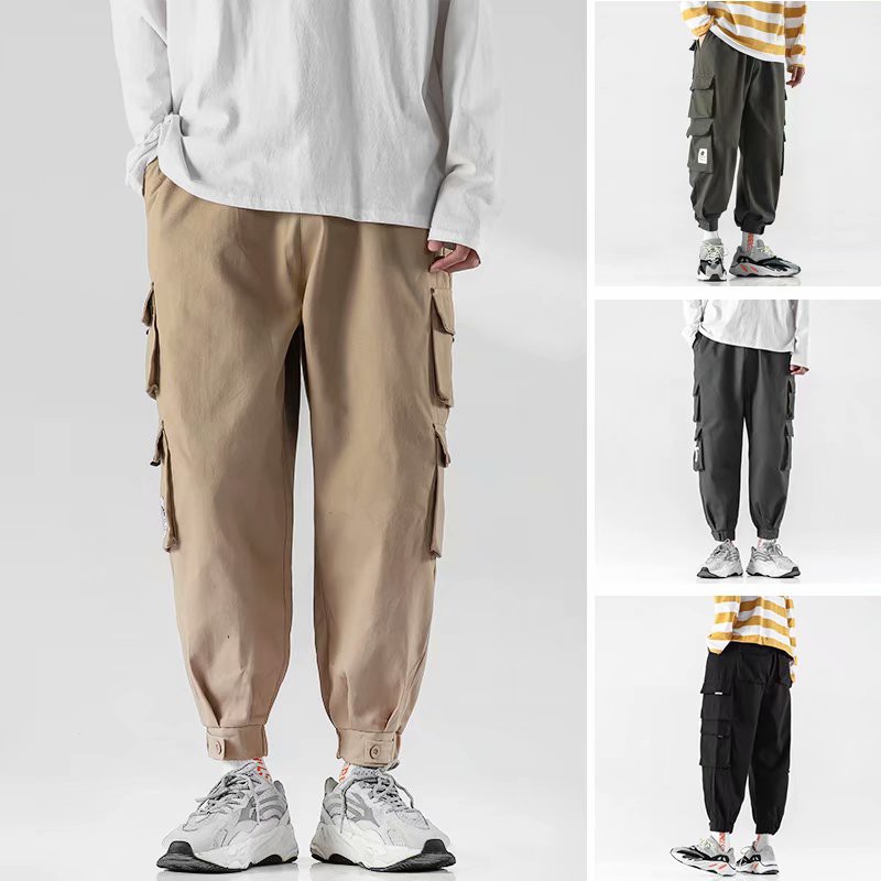 Quần Dài Ống Rộng Phong Cách Âu Mỹ Dành Cho Nam / Size S-3Xl