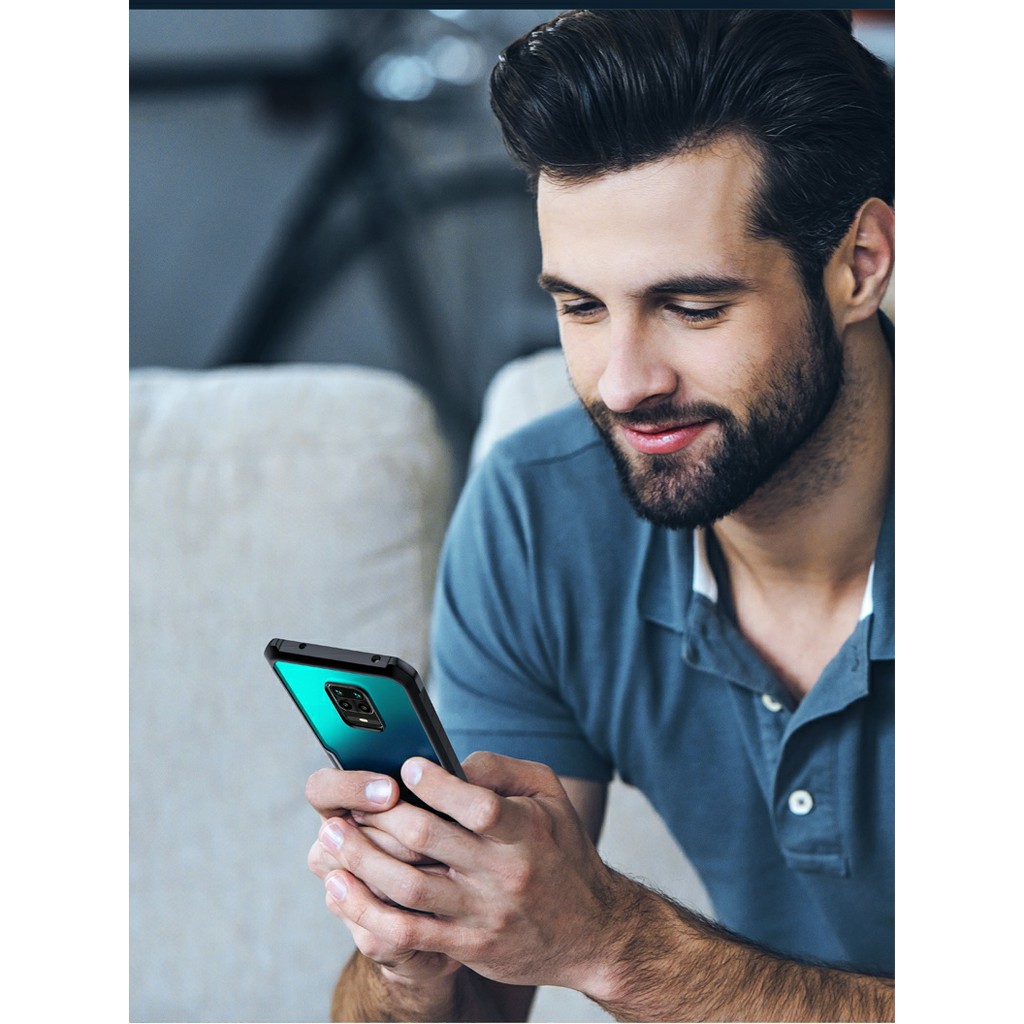 Ốp lưng Redmi Note 9 / Redmi 10x 4G / Redmi 10X 5G hiệu Xundd mặt lưng trong chống sốc 2 Mét cao cấp siêu đẹp