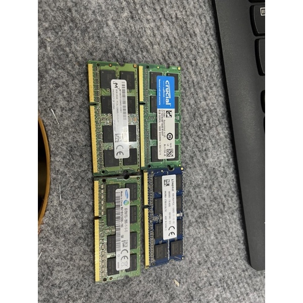 Ram 8GB laptop ddr3L pc3l bus 1600 SAMSUNG, HYNIX, CRUCIAL, ELPIDA, MICRON, bảo hành 3 năm