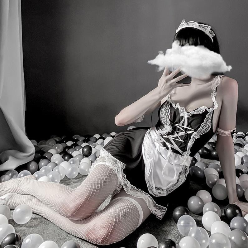 Đồ ngủ sexy bộ đồ cosplay nàng hầu gái ngây thơ gợi cảm 437 | BigBuy360 - bigbuy360.vn