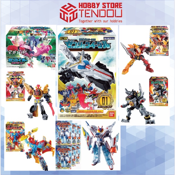 Đồ Chơi Lắp Ráp Minipla Mô Hình Siêu Nhân Super Sentai Zenkaiger