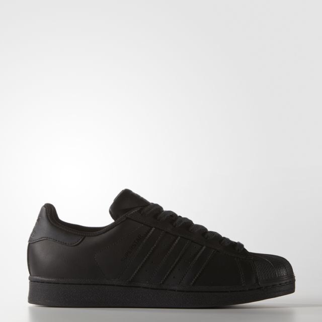 adidas superstar full black