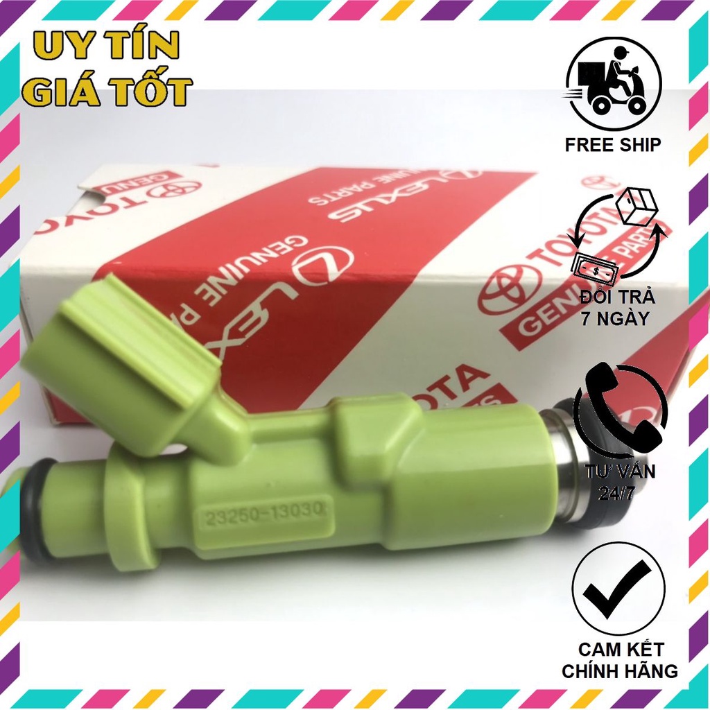 ✅GIÁ TỐT✅Kim Phun Xăng (Béc Phun Nhiên Liệu) Hàng Xịn Denso Dùng Cho Các Dòng Xe Toyota Zace
