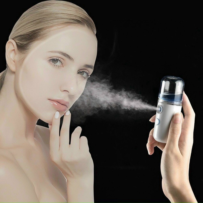 Máy Phun Sương Xông Hơi Mặt NaNo Mini Cầm Tay Hỗ Trợ Dưỡng Da Cấp Nước Tối Đa