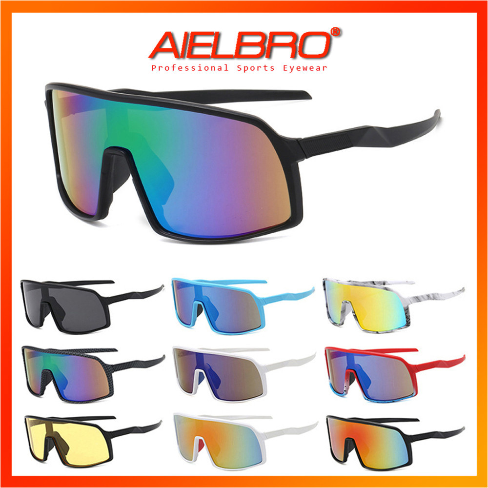 AIELBRO Kính Mát Thể Thao Chống Sốc Khi Đi Xe Đạp