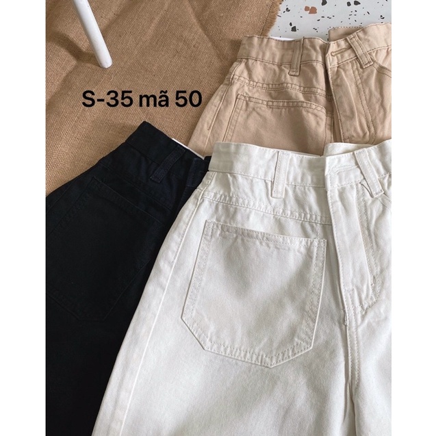 Quần Short Ngố Kaki Nữ Ống Rộng Túi Lệch Chất Kaki Mềm Mại Phong Cách Ulzzang Hàn Quốc Ms50