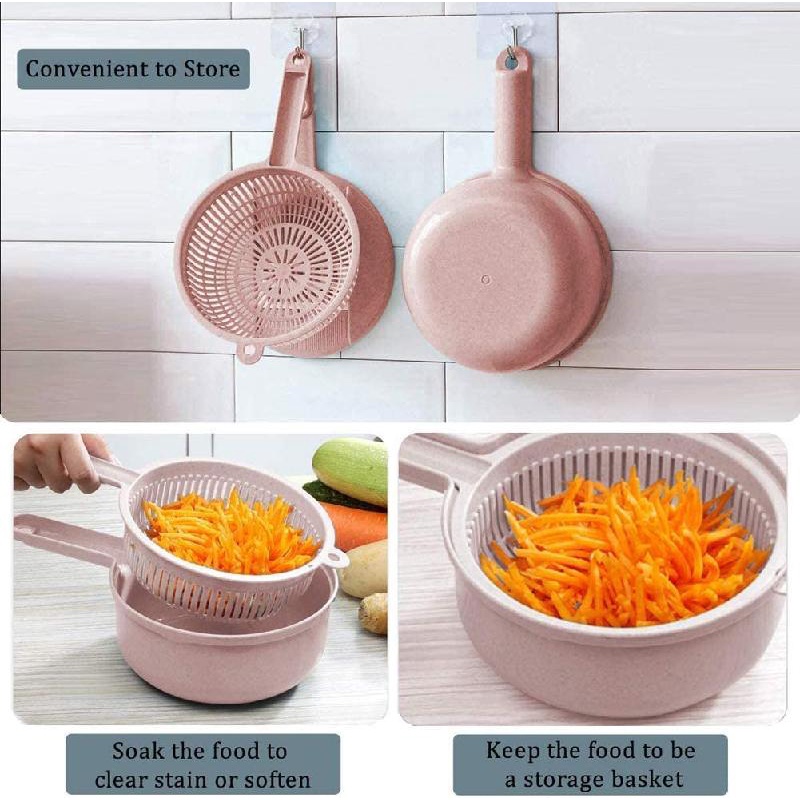 Dụng cụ gọt vỏ rau củ 8 trong 1