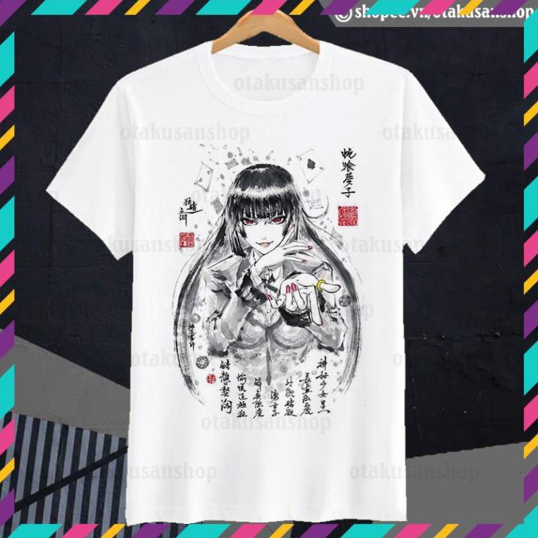 RẺ VÔ ĐỊCH- Áo thun Kakegurui Học Viện Cá Cược mẫu Jabami Yumeko