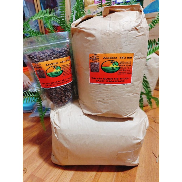 Cafe Arabica Cầu Đất gói 500g