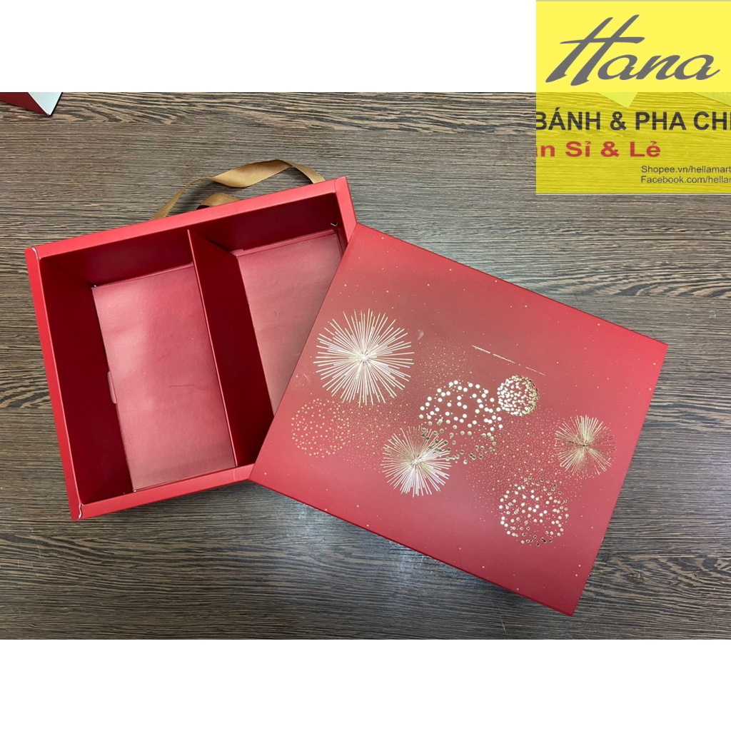 Hộp quà tết Pháo Bông 2 Ngăn