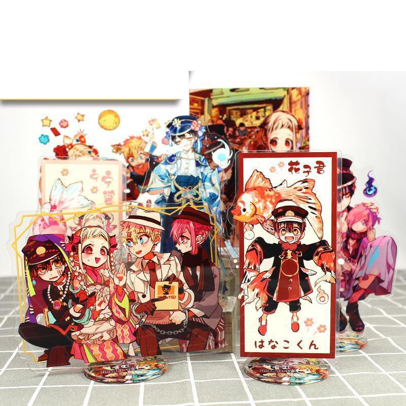 (UP) ( Mẫu 2 ) Mô hình nhân vật mica standee Toilet-bound Jibaku Shounen Hanako-kun Ác quỷ trong nhà xí in hình anime ch