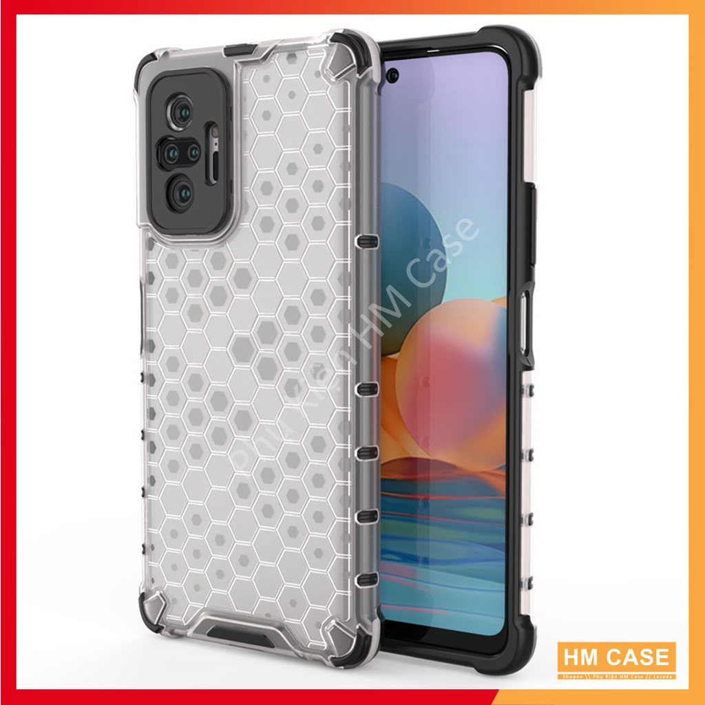 Ốp Lưng Tổ Ong Xiaomi Redmi Note 10 / Note 10s / Note 10 Pro / Note 10 5g / Note 10 pro 5G / Note 8 / 8 Pro