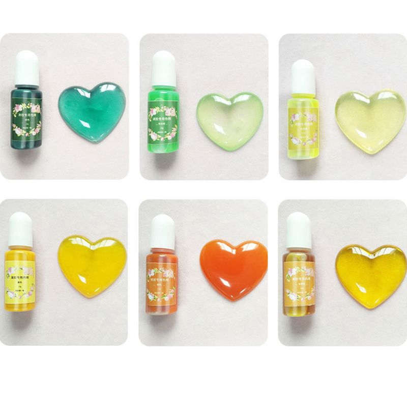 Set 15 Lọ Màu Resin Dùng Làm Đồ Trang Sức