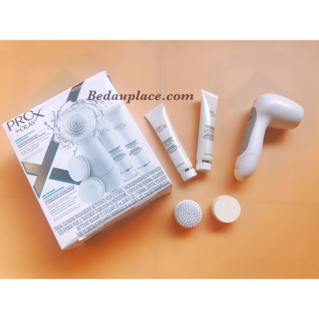 Máy Rửa Mặt matxa Olay Prox Microdermabrasion Plus Advance Facial Cleansing Brush System
