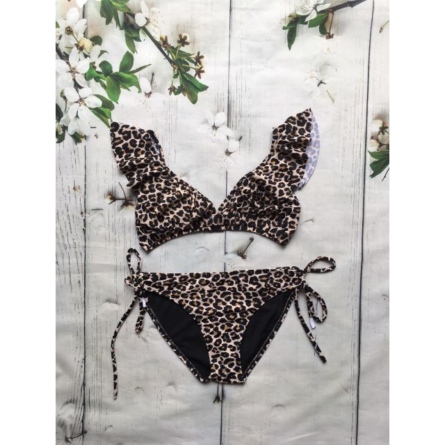 Bikini cánh tiên da beo