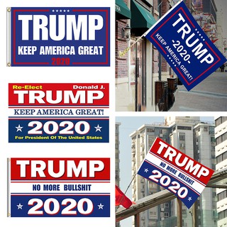 Bộ 3 Cờ Donald Trump 2020