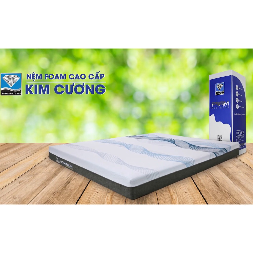 Nệm Kim Cương EU Foam Dominion- cao 25cm