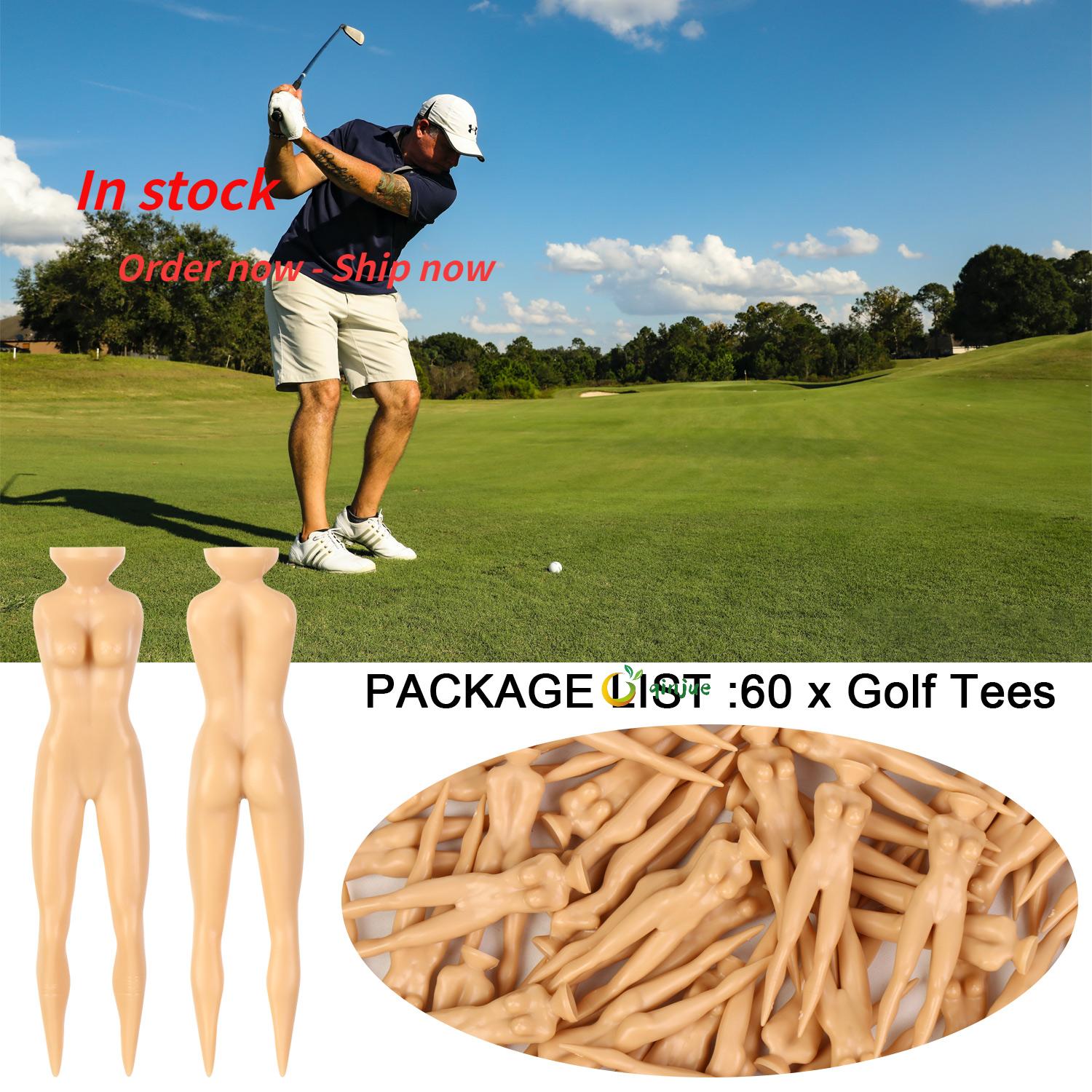 Set 60 Tee Golf Bằng Nhựa Kích Thước 3 Inch