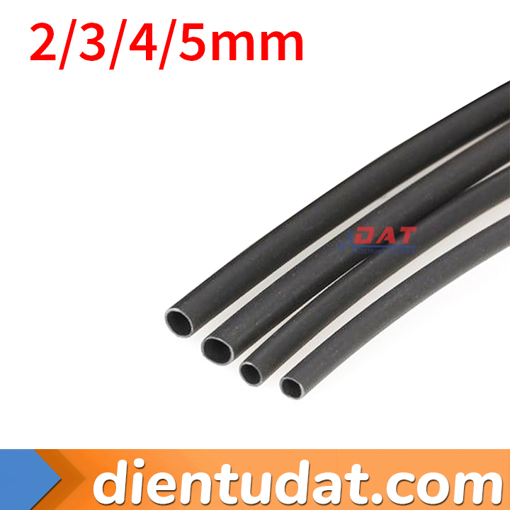 Ống Gen Co Nhiệt Cách Điện - 5 Mét