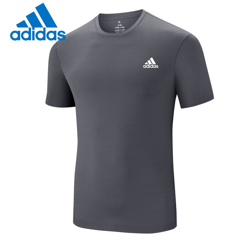 Adidas Áo Thun Thể Thao Ngắn Tay Thoáng Khí Mau Khô Cho Nam