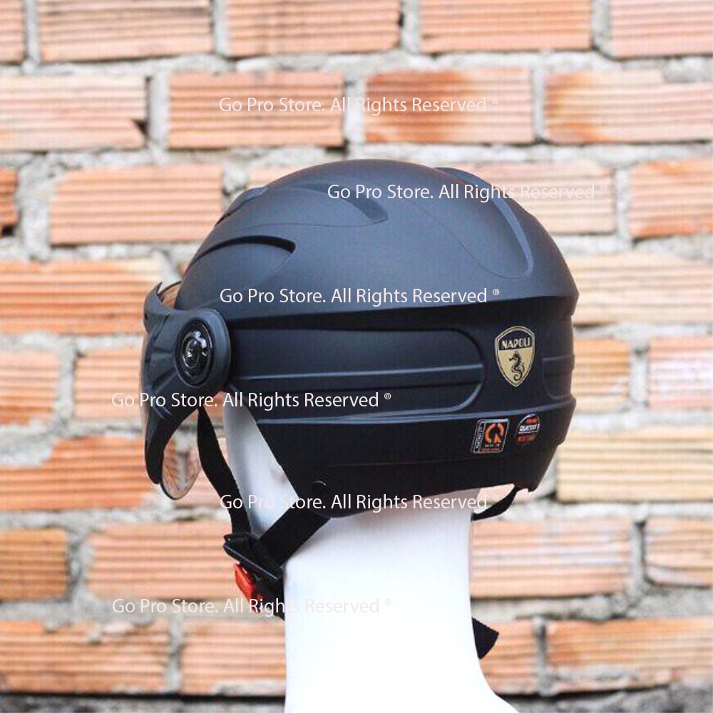 Mũ Bảo Hiểm Napoli N108K Có Kính | SIZE LỚN