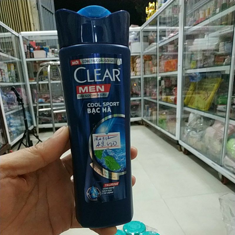 Dầu gội sạch gàu Clear Men Deep Cleanse sạch sâu 170g (167ml)