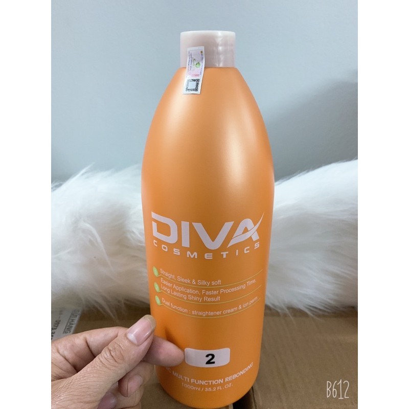 Uốn DiVa hàng chính hãng công ty 100% sóng căng khoẻ