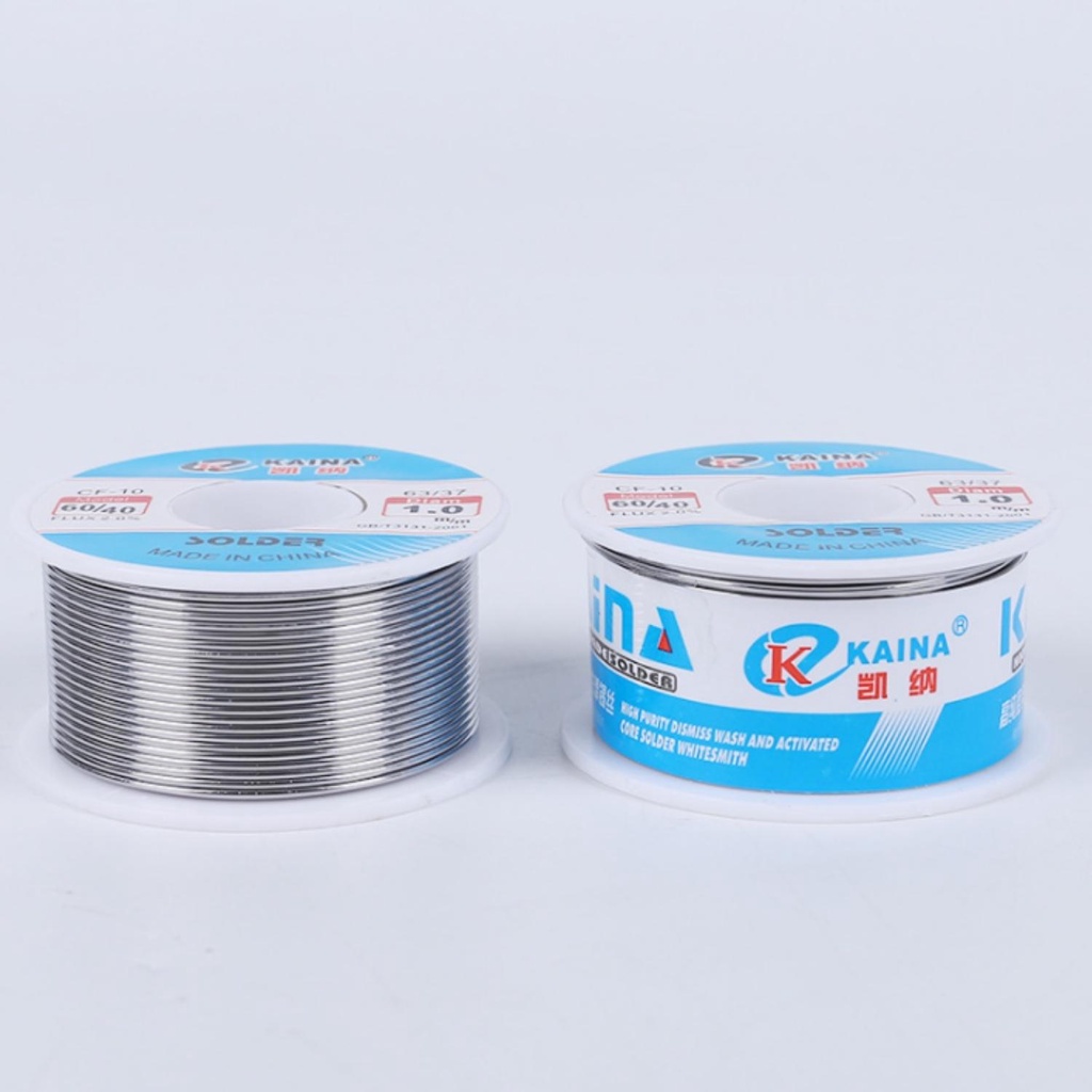 Cuộn thiếc hàn KAINA loại xịn chuyên nghiệp hàn mạch, linh kiện điện tử 100g 1.0mm