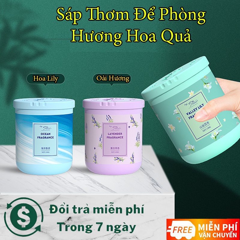 Sáp Thơm Để Phòng,Toilet,Oto Khử Mùi