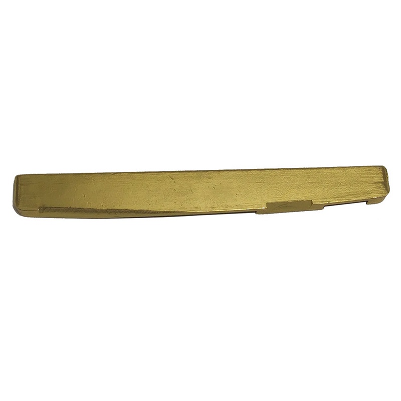 Ngựa Đàn Guitar Acoustic Bằng Đồng Thau Màu Vàng 72*3*6.9/7.8mm