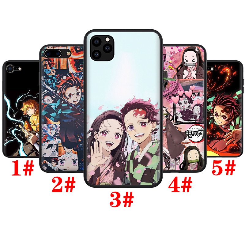 Ốp Điện Thoại Tpu Silicon Mềm Hình Demon Slayer 292f Cho Iphone 8 7 6s 6 Plus 5 5s Se 2016 2020 8 + 7 +