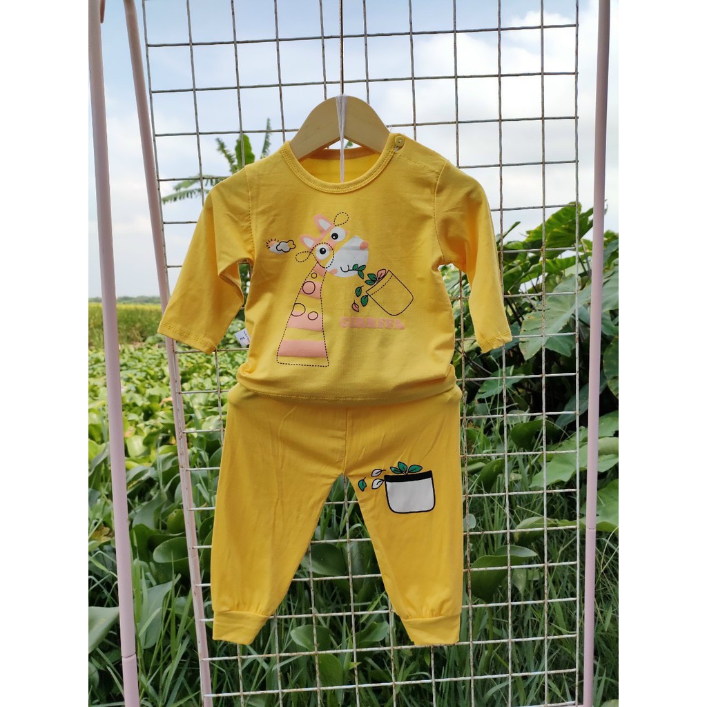 Bộ Dài Tay Cho Bé Gái, Bé Trai Minky Mom Vải Cotton 100% Hoạ Tiết Cổ Trụ, Bộ Quần Áo Trẻ Em Thu Đông