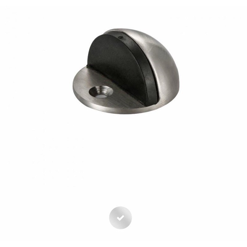 Cục Chặn Cửa Bán Nguyệt, Không Nam Châm, Chặn Cửa Gắn Sàn, Hạn Chế Va Đập Cánh Cửa Với Tường,