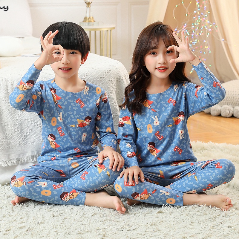 Bộ Đồ Ngủ Hai Mặt In Họa Tiết Hoạt Hình Dễ Thương Kích Thước 100-160cm Cho Bé