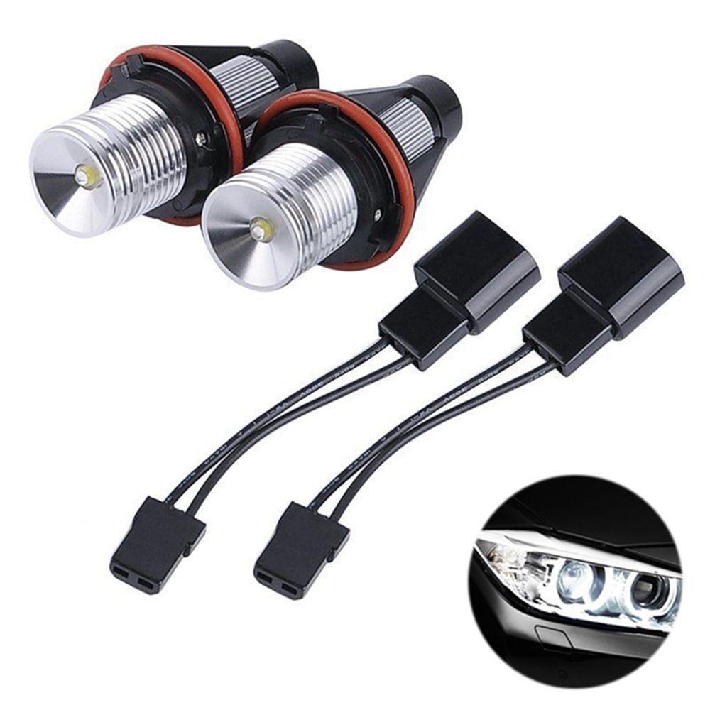 Bộ 2 Đèn LED Halo 5W Ánh Sáng Trắng Cho BMW E39 E53 E60