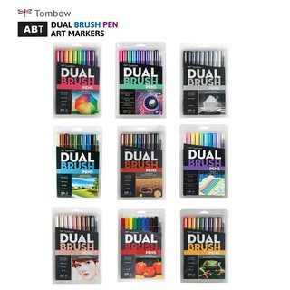 SET 6 -10 BÚT TOMBOW ABT DUAL BRUSH PEN THEO CÁC CHỦ ĐỀ