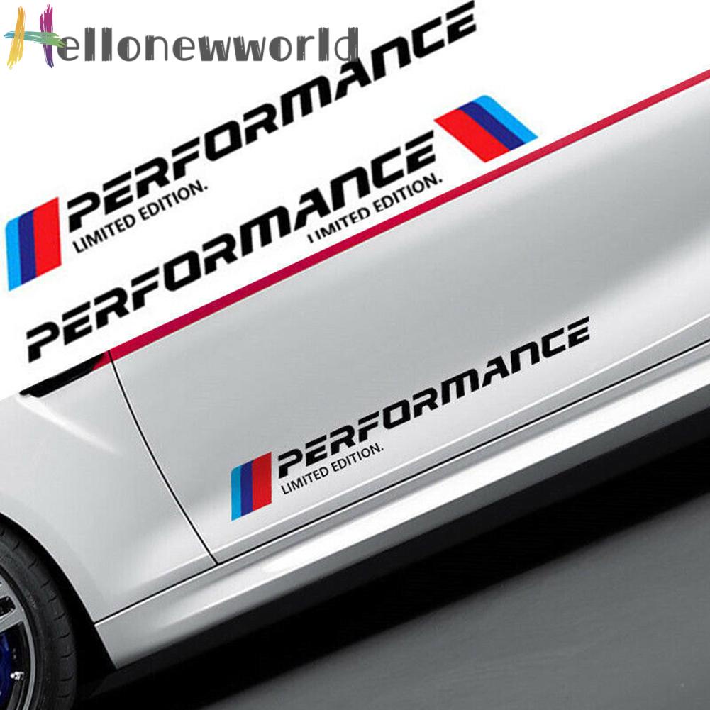 Set 2 Miếng Dán Phản Quang Trang Trí Cửa Xe Hơi