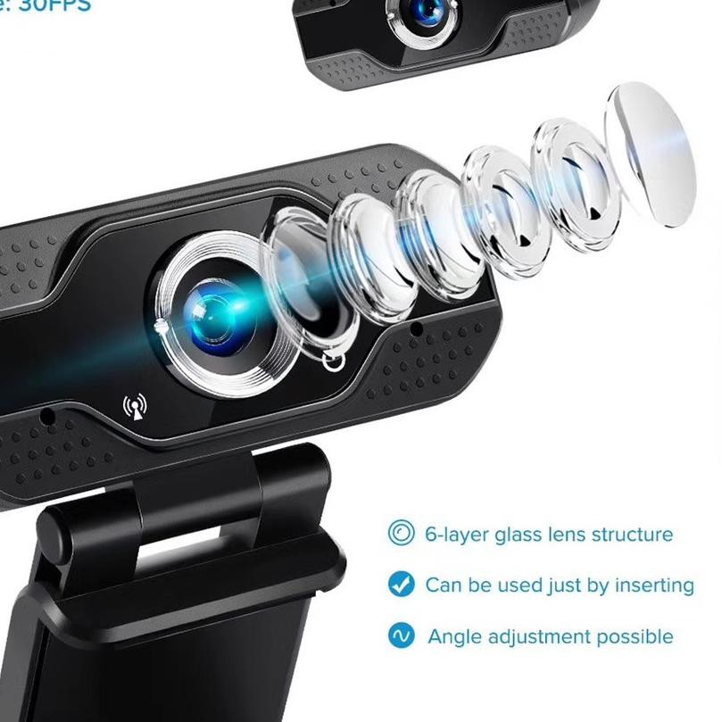 ✺ Webcam Full HD 1080P V8 có mic ۞ | BigBuy360 - bigbuy360.vn