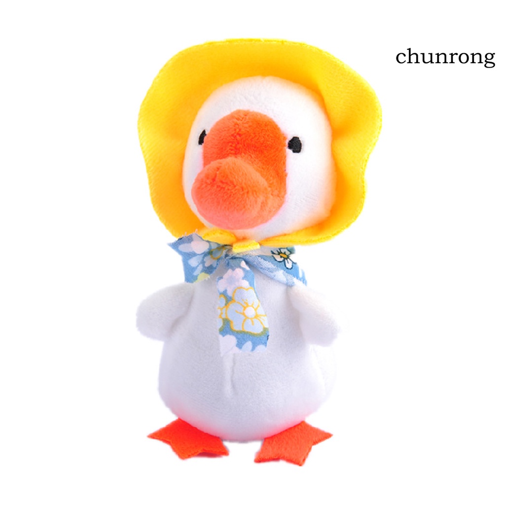 Cr Móc Khóa Vịt Nhồi Bông Dễ Thương