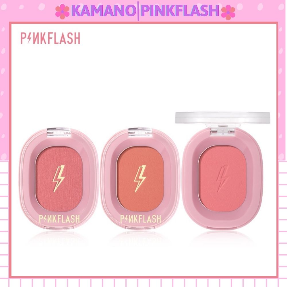 Phấn má hồng PINKFLASH trang điểm làm đẹp 11 màu tùy chọn 30g Shop KAMANO PM3