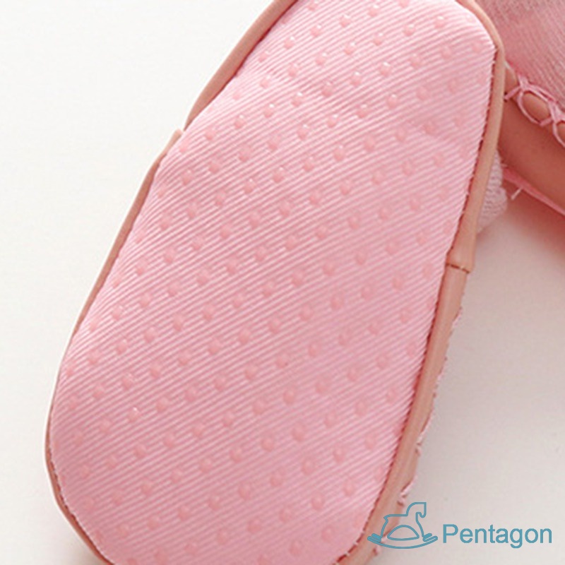 Giày Vớ Da Chống Trượt Họa Tiết Hoạt Hình Phong Cách Phương Tây Thời Trang Cho Trẻ Em