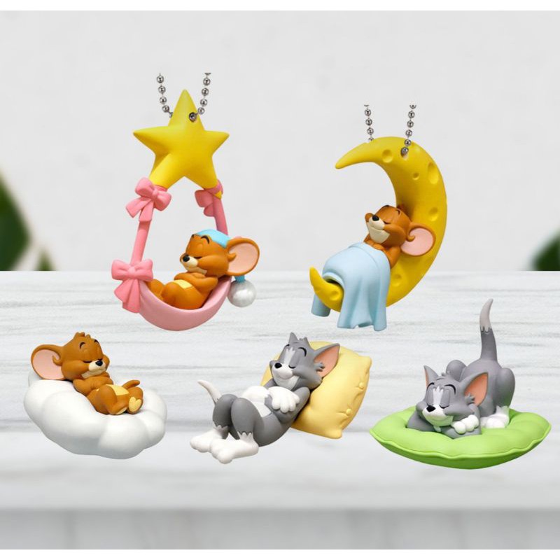 Mô hình Tom and Jerry đang ngủ siêu dễ thương