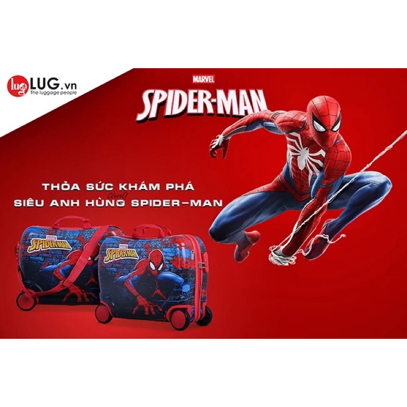 THANH LÝ VALI SPIDERMAN L.U.G