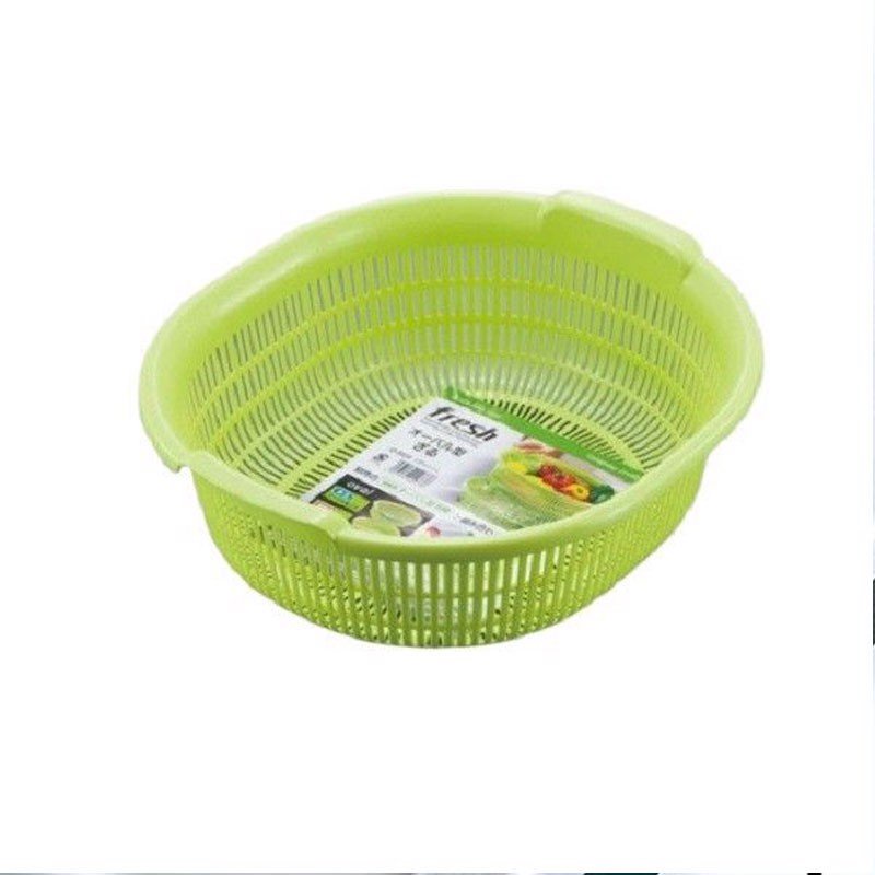 Chậu rổ nhựa rửa rau, củ, quả cao cấp 5.3L Hàng Nhập Khẩu Từ Nhật